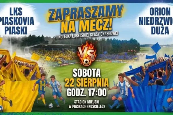 Piaskovia wraca na własny stadion – pierwszy domowy mecz w sezonie