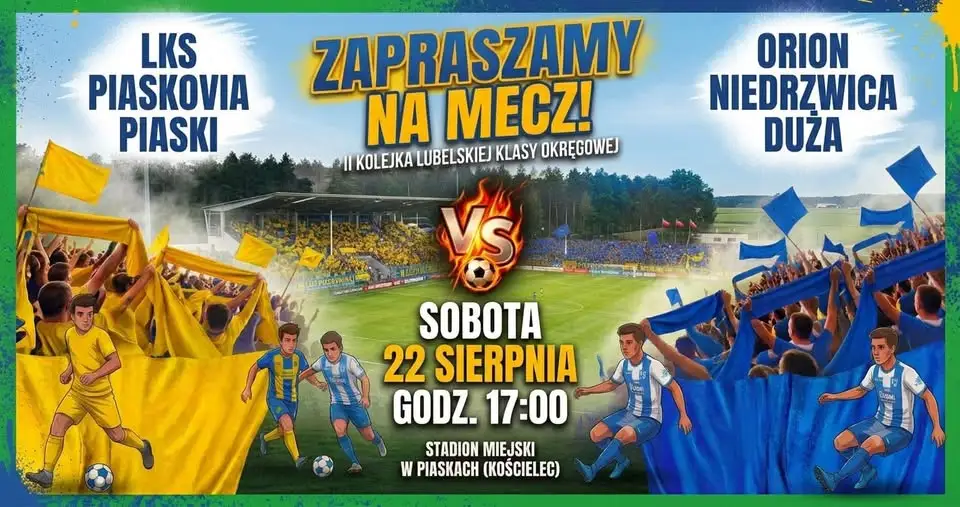 Piaskovia wraca na własny stadion – pierwszy domowy mecz w sezonie